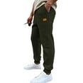 thumbnail image 3 of Juslio Fashion Mens Sweatpants Relaxed Fit Drawstring Elastic Waist with Pockets Casual Pants L, 3 of 7