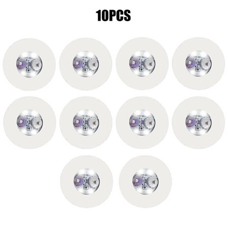 

Flat 3 Modes LED Coasters Battery Powered Foam Core Board Color Changing Party