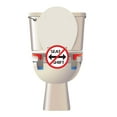 Compac Home Toilet Seat Stabilizers SafeTBumpers, Lock Moving or