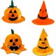 thumbnail image 1 of Festival de fantasmas de Halloween Vestir accesorios de rendimiento Sombreros Sombreros de bruja Sombreros de calabaza, 1 of 3