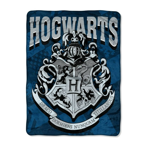 Harry Potter Hogwarts Super Plush Throw Blanket - Walmart.com - Walmart.com