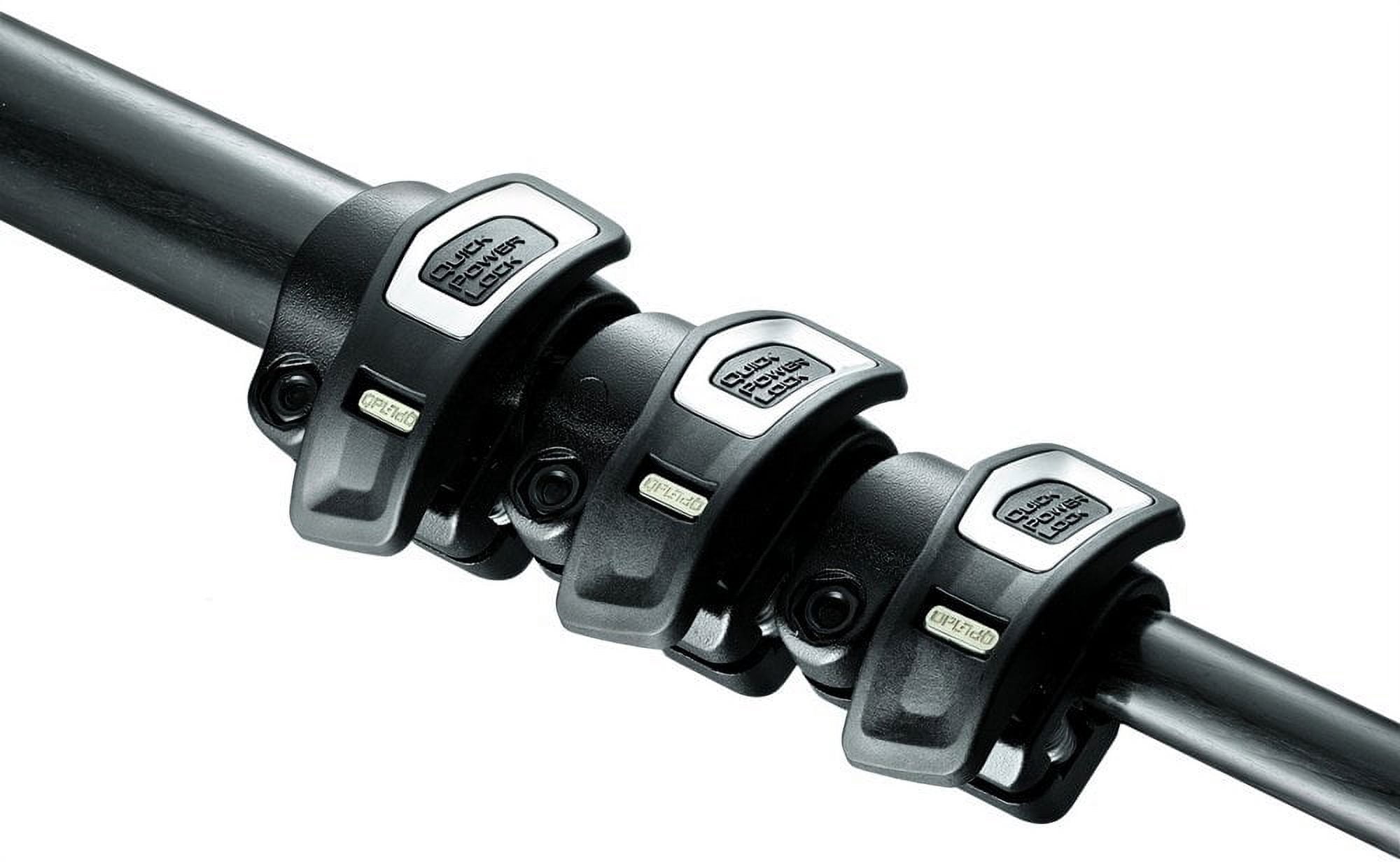 Manfrotto 055 Carbon Fiber 4-Section Tripod with Horizontal Column