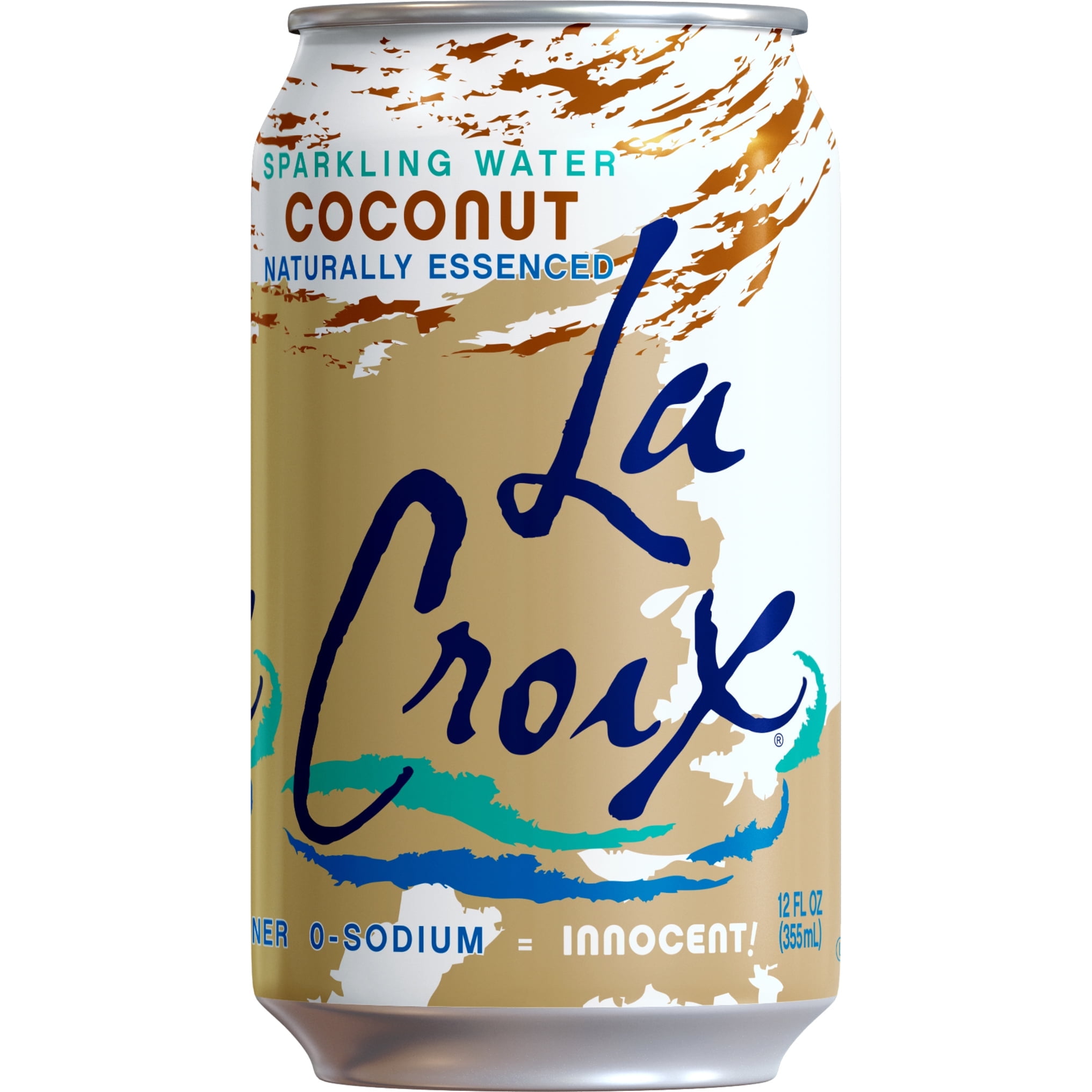 (3 pack) LaCroix Coconut Sparkling Water, 12 Fl. Oz., 8 Count