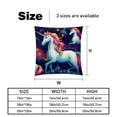 thumbnail image 5 of Robot Unicorn Attack Luxurious Velvet Pillows Covers Set of 2 for Throw Pillow or Bed Pillow, Unique Patterns, 16x16 18x18 20x20 Inches,for Various Occasions, 5 of 6