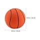 thumbnail image 5 of KAKOWELY Juguete para masticar con forma de pelota de baloncesto para perros, juguete chirriante para perros, juguete interactivo para molares para mascotas, 5 of 5