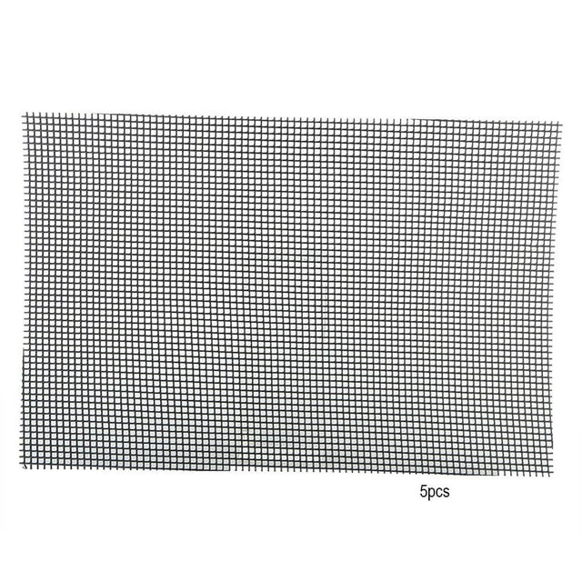 Peahefy Flower Pot Mesh Pad,5PCS Gardening Flower Pot Hole Mesh Mat Pad Plant Potting Bonsai Bottom Grid Mat, Flower Pot Mesh