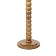 thumbnail image 5 of JONATHAN Y Monroe 24.25" Rustic Farmhouse Spindle Wood Drink Table and Decorative End Table with White Marble Round Top, Natural, END3005B, 5 of 5