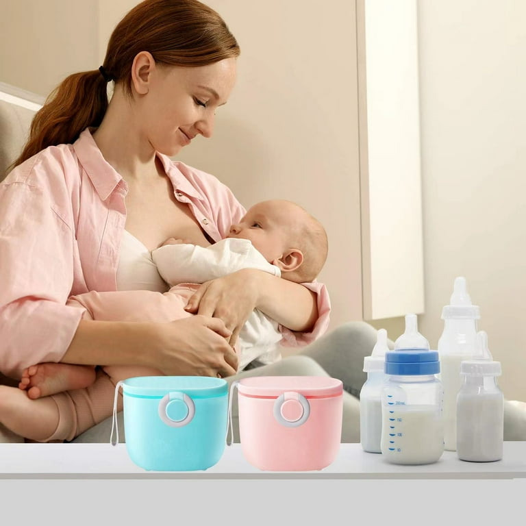 Solid Baby Food Bottle Milk Powder Box Portable Baby Infant Powder Milk  Storage Dispenser Container Travel