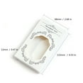 thumbnail image 5 of Artificial Nails Long Press On Nails Black Gradient False Nails with Star, 5 of 9