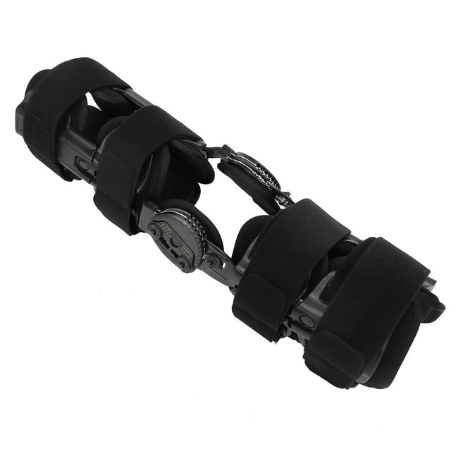 Fdit Hinged Immobilizer Knee Brace Postoperation Knee Recovery Stabilizer Adjustable