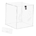 thumbnail image 3 of Acrylic Wedding Cards Box Wedding Keepsake Box Sturdy Reception Table Card Box for Celebration Events Anniversary Birthday 9.84x9.84x9.84inch With Printed, 3 of 8