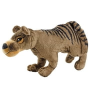 Attatoy Tasmanian Tiger Plush, Large Prehistoric Tasmanian Wolf Stuffed Animal Toy