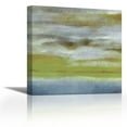 thumbnail image 1 of ABSTRACT HORIZON - Contemporary Fine Art Giclee on Canvas Gallery Wrap - wall décor - Art painting - 27 x 27 Inch - Ready to Hang, 1 of 2