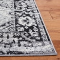 thumbnail image 4 of SAFAVIEH Madison Caden Floral Bordered Area Rug, Black/Grey, 4' x 6', 4 of 9