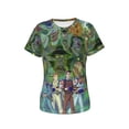 thumbnail image 5 of Ghostbusters Women's T Shirts Round Neck Short-Sleeve Soft T-Shirt Summer Casual Tee Tops 3D Printing Tee Shirt, 5 of 6
