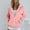 Pink, variant on Women'S Casual Hooded Solid Color Zipper Pocket Top Long Sleeve Spring And Autumn Thin Sweatshirt Fashion Blouse Purdue Womens Coat Big And Tall Jacket Sweater Womens Lax Jacket Womens Workout Jacket