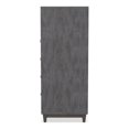 thumbnail image 3 of Furniture of America Waito Solid Wood 5-Drawer Chest in Brown, 3 of 5
