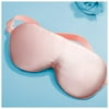 Natural Silk Sleep Mask, Super-Smooth & Soft Eye Mask with Adjustable Strap, Blindfold, Perfect Blocks Light, Pressure Free for A Full Night's Sleep (Pink)