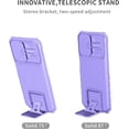 thumbnail image 3 of Phone Case for Samsung Galaxy A12/M12 with Tempered Glass Screen Protector and Slide Camera Cover Kickstand Stand Slim Protective Hard Cell Accessories A 12 5G A-12 S12 12A 4G Women Men Purple, 3 of 16