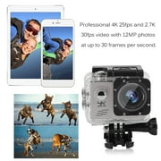 Professional Action Camera Set EK7000 Ultra HD Wireless Sports Action Camera