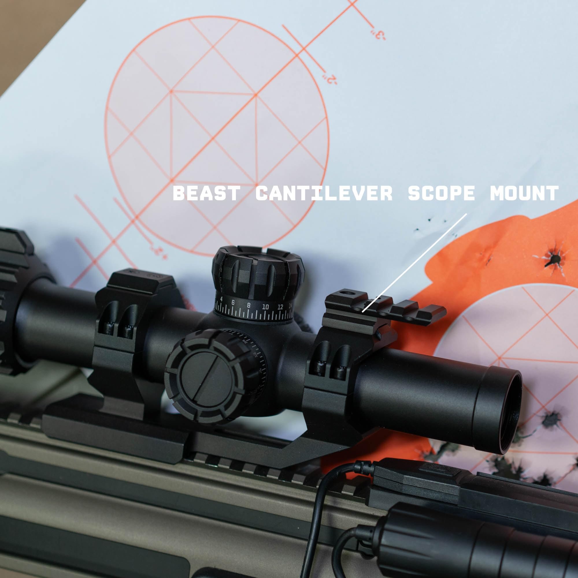 Monstrum Beast ED 1-10x First Focal Plane FFP LPVO Scope CM5 Morpheus MOA