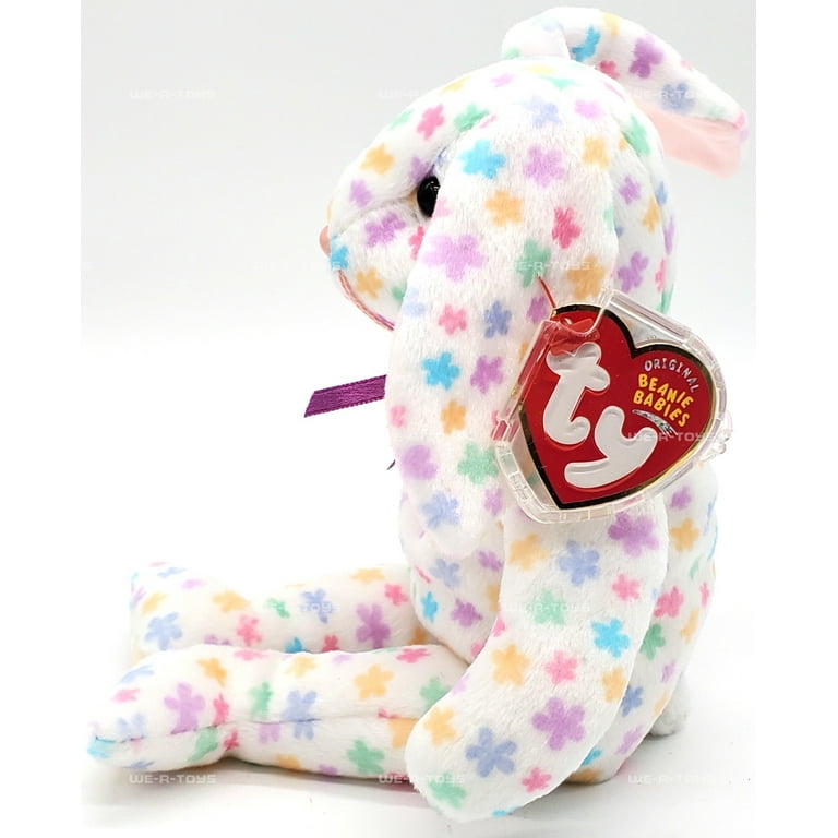 Ty Beanie Baby: Springfield the Bunny - Plush Easter Bunny Beanie
