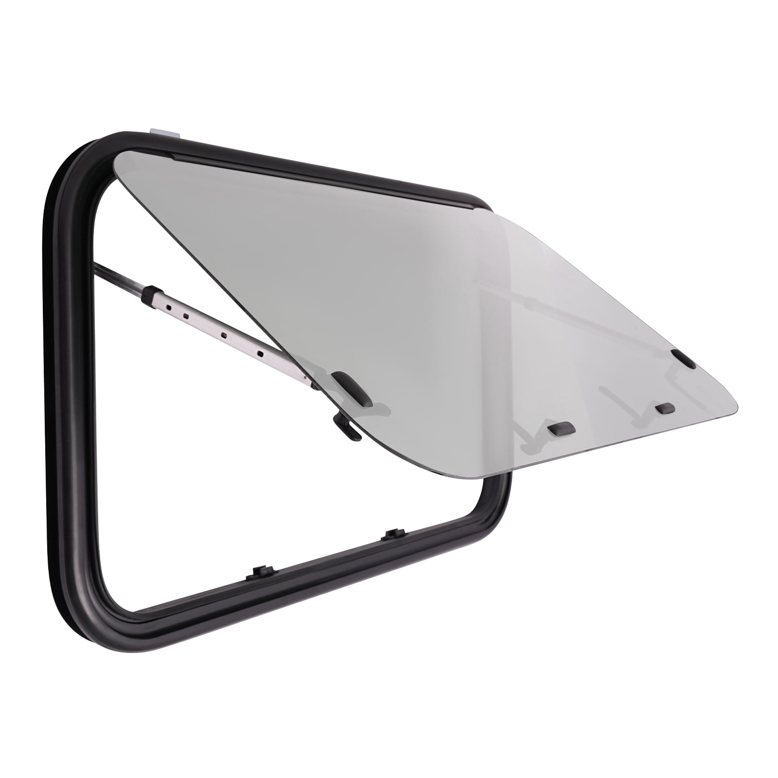 RV Window, Modern RV Exit Window, RV Push Out Window Equipped With A Screen Window 4 Practical Handles