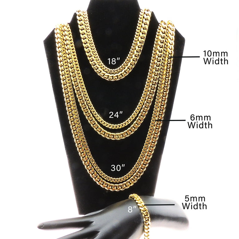 Handmade Earrings Plus Necklace Hip Hop Style Jewelry Set Chunky