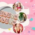 thumbnail image 4 of RAGUPEL 24Pcs Press on Nails for Kids,Simple Cartoon Pattern Fake Nails for Kids,Jelly Glue Does Not Damage Nails Kids Nails Set for Girls,Style1, 4 of 6