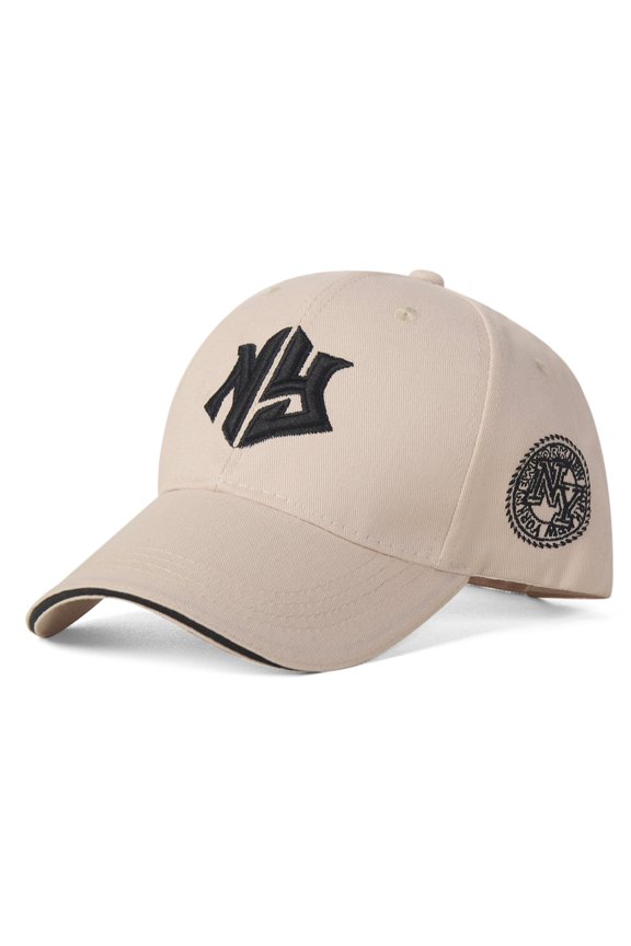 Embroidery Hat Letter Baseball Cap Men's and Women's Spring and Autumn Sports Peaked Cap Outdoor Sun Hat