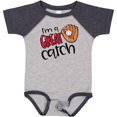 thumbnail image 3 of Inktastic I'm a Great Catch Baseball Glove Boys or Girls Baby Bodysuit, 3 of 5