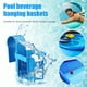 thumbnail image 1 of Portavasos De Piscina Soporte para bebidas, estante de almacenamiento de cerveza colgante, suministros ligeros de plástico para fiestas en la piscina Likrtyny Libre de BPA, 1 of 3
