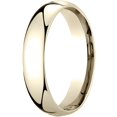 thumbnail image 1 of Mens 14K Yellow Gold, 5mm Slim Profile Comfort-Fit Wedding Band (sz 6.5), 1 of 3