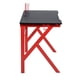 thumbnail image 3 of Escritorio de juegos FurnitureR para computadora oficina Rojo Negro GAMER DESK, 3 of 8