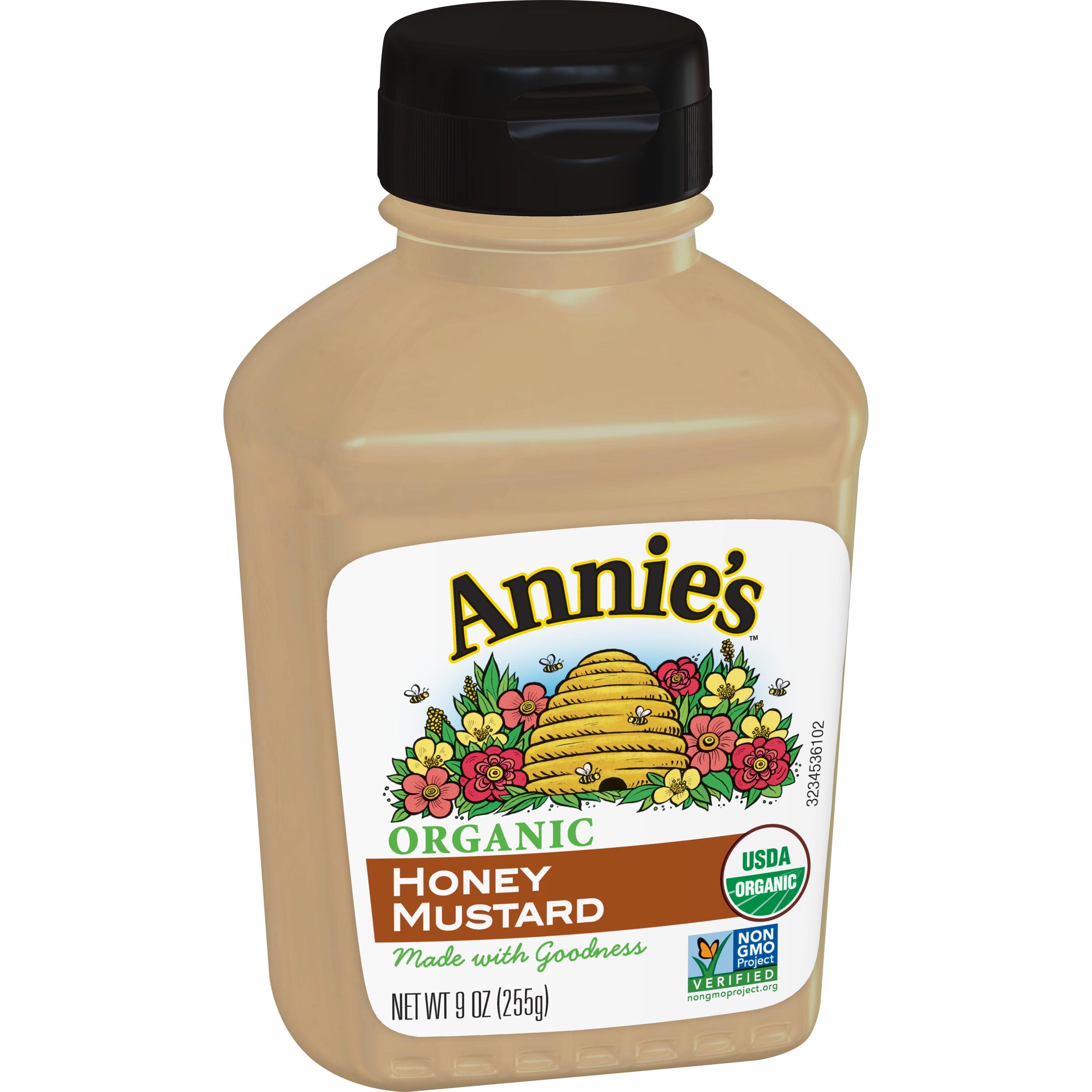 Annie's Organic Honey Mustard, Gluten Free, 9 oz.