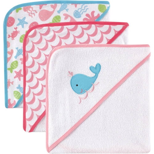 whale baby towel