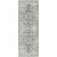 thumbnail image 2 of Hauteloom Nisa Hallway, Kitchen Machine Washable Runner Rug - Traditional - Sage, Brick Red, Navy - 2'7" x 7'3", 2 of 11