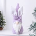 thumbnail image 5 of JeashCHAT Easter Gnomes Decorations, Plush Easter Bunny Handmade Swedish Elf Stuffed Doll Rabbit Gifts Cute Easter Faceless Dwarf Bunny Household Ornaments, Home Decor, 5 of 5