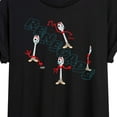 thumbnail image 3 of Toy Story 4 - Renegade Forky  - Women's Oversized T-Shirt, 3 of 5