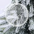 thumbnail image 2 of Qocolhg Christmas Decorations Outdoor Indoor, 2024 Christmas Hanging Christmas Gifts For Family Colleagues Christmas Tree Round Decoration, on Sale Clearance!, 2 of 5
