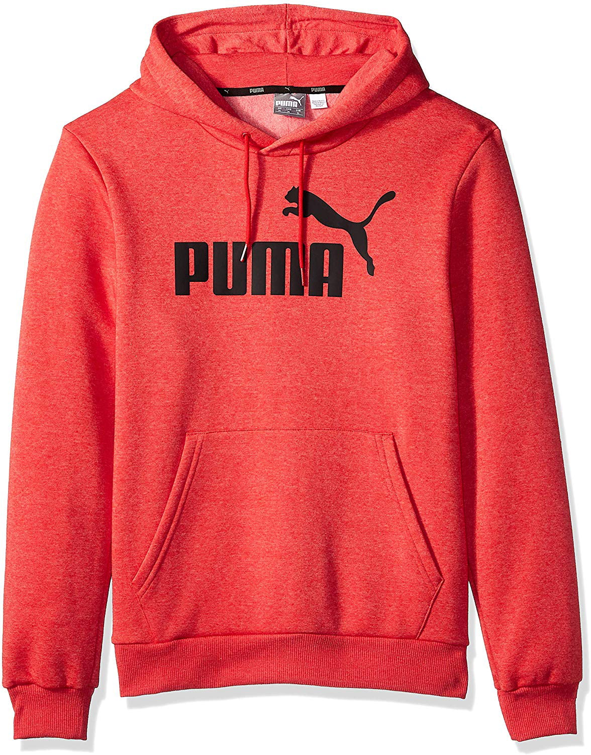 Puma Sweaters - Mens Sweater Ribbon Large Logo-Graphic Pullover Hooded ...