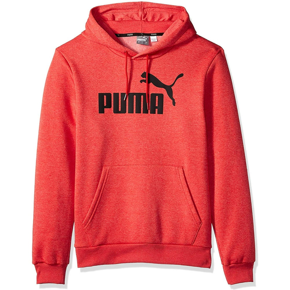 PUMA - Mens Sweater Ribbon Large Logo-Graphic Pullover Hooded L ...