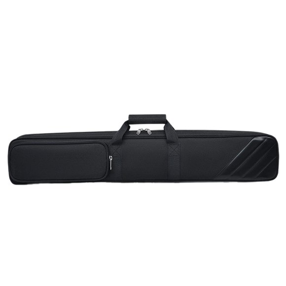 Langgg Billiard Sticks Carrying Case Carrier Portable Pouch Protective black Scratch Anti black 83x15x10cm
