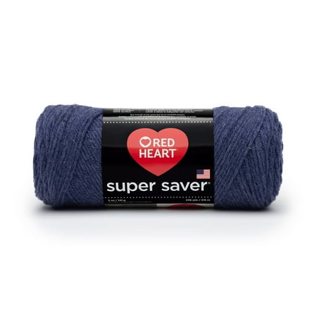 UPC: 0073650002168 | Red Heart Super Saver Yarn Denim 7oz(198g) Medium Acrylic