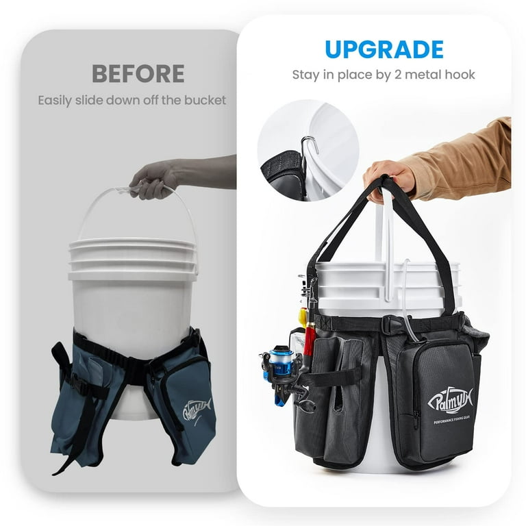 Ice Fishing General Fishing Bucket Tool Organizer, Multiple, 57 OFF