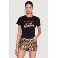 thumbnail image 2 of Women's Kiss Me Its My Birthday Graphic Tee, 2 of 4