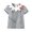 #01-Black, variant on Toddler Girl Lace Peter Pan Collar T Shirts Baby Kids Cute Puff Short Sleeve Blouse Casual Tees Tops