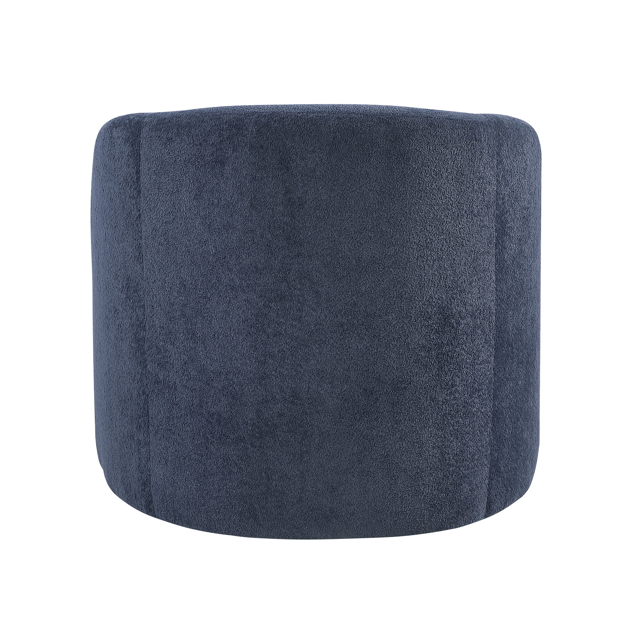 OakvillePark Lomi Contemporary Microfiber Swivel Chair, Blue