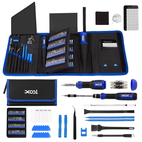 Kit de destornilladores de precisión XOOL 200 en 1 con 164 puntas