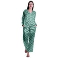 thumbnail image 5 of Moomaya Pajama Shorts With Pockets For Women Printed Sleepwear Pajama Nightdress, 5 of 6